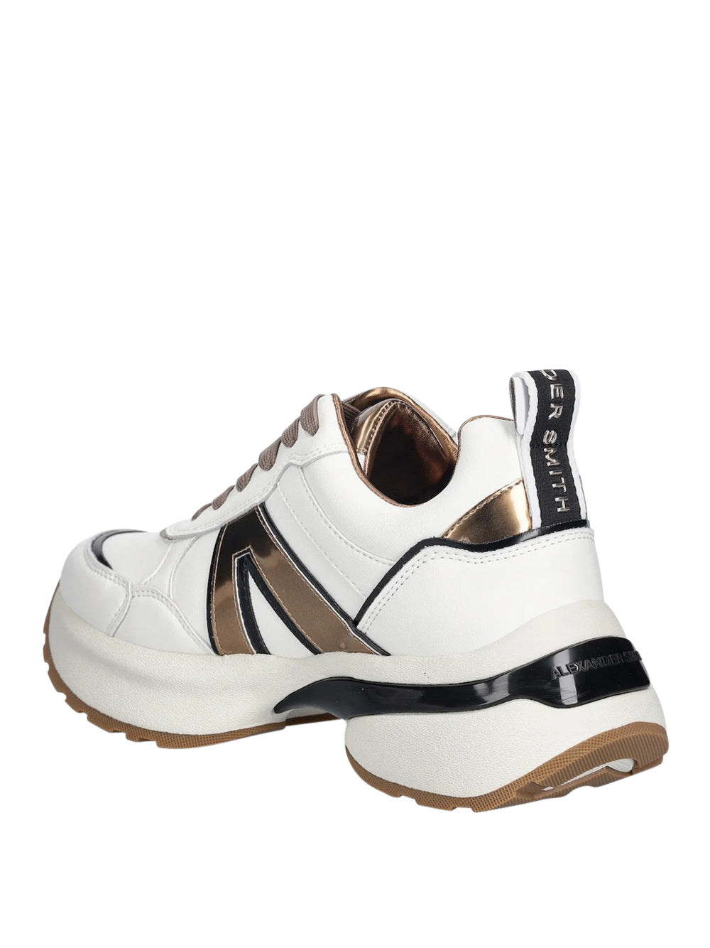ALEXANDER SMITH Sneakers platform Donna - Bianco modello ASBCVIW