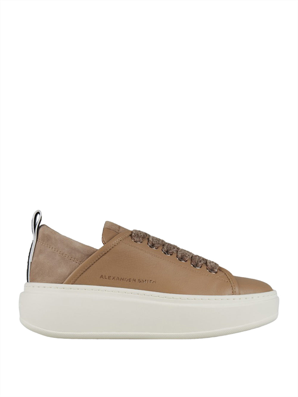 ALEXANDER SMITH Sneakers platform Donna - Camel modello ASBCWHW
