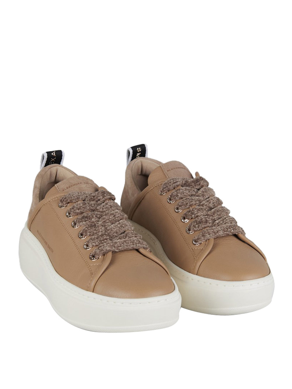 ALEXANDER SMITH Sneakers platform Donna - Camel modello ASBCWHW
