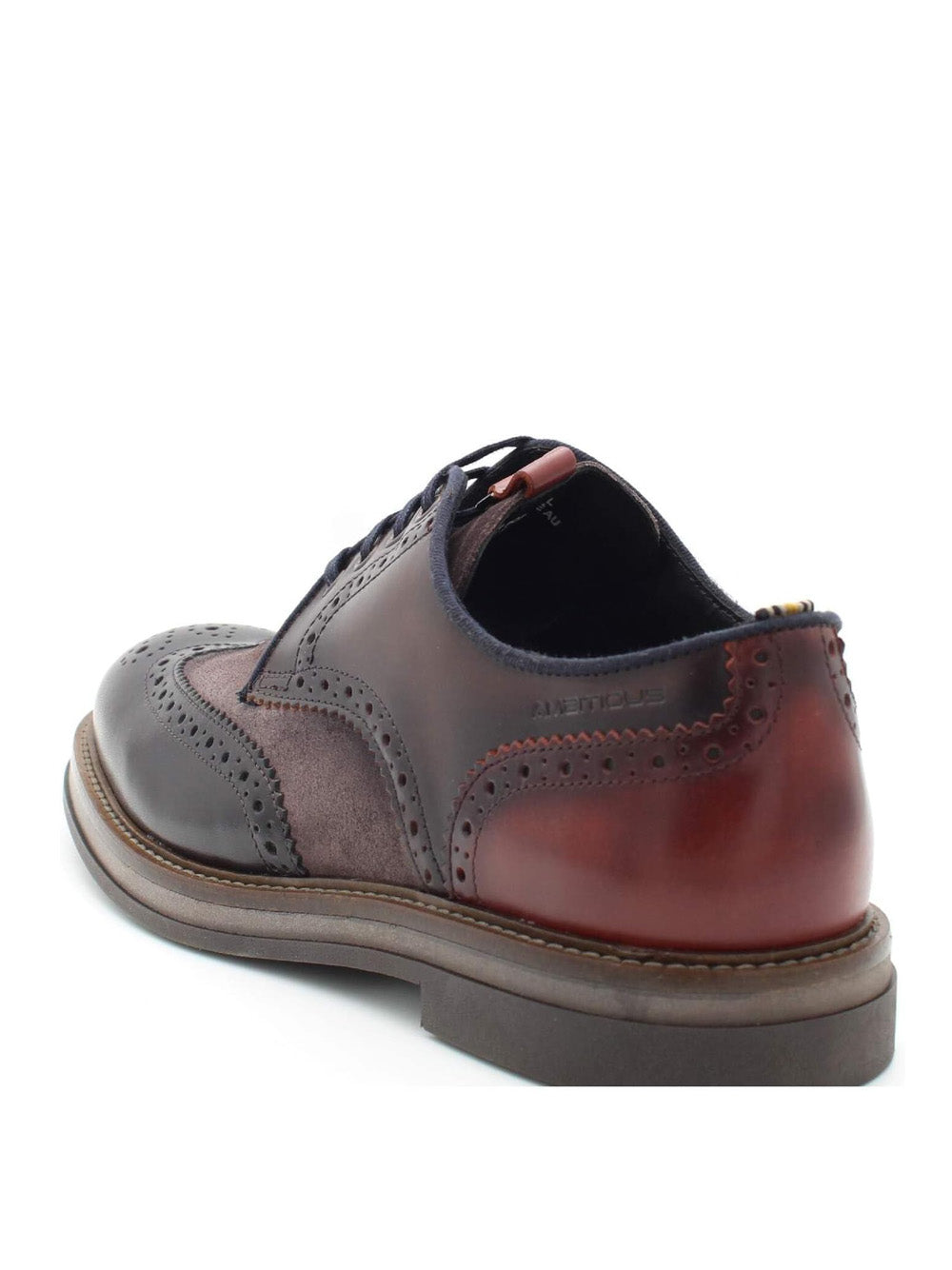 AMBITIOUS Scarpe Stringate duilio Uomo - Testa di moro modello 12391C-6811AM