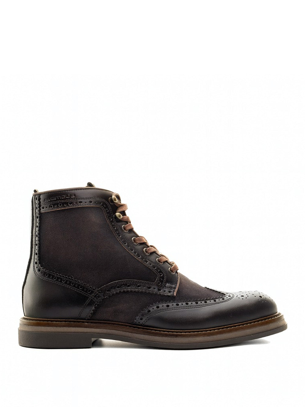 AMBITIOUS Stivaletti beatles Uomo - Testa di moro modello 12432B-1284AM