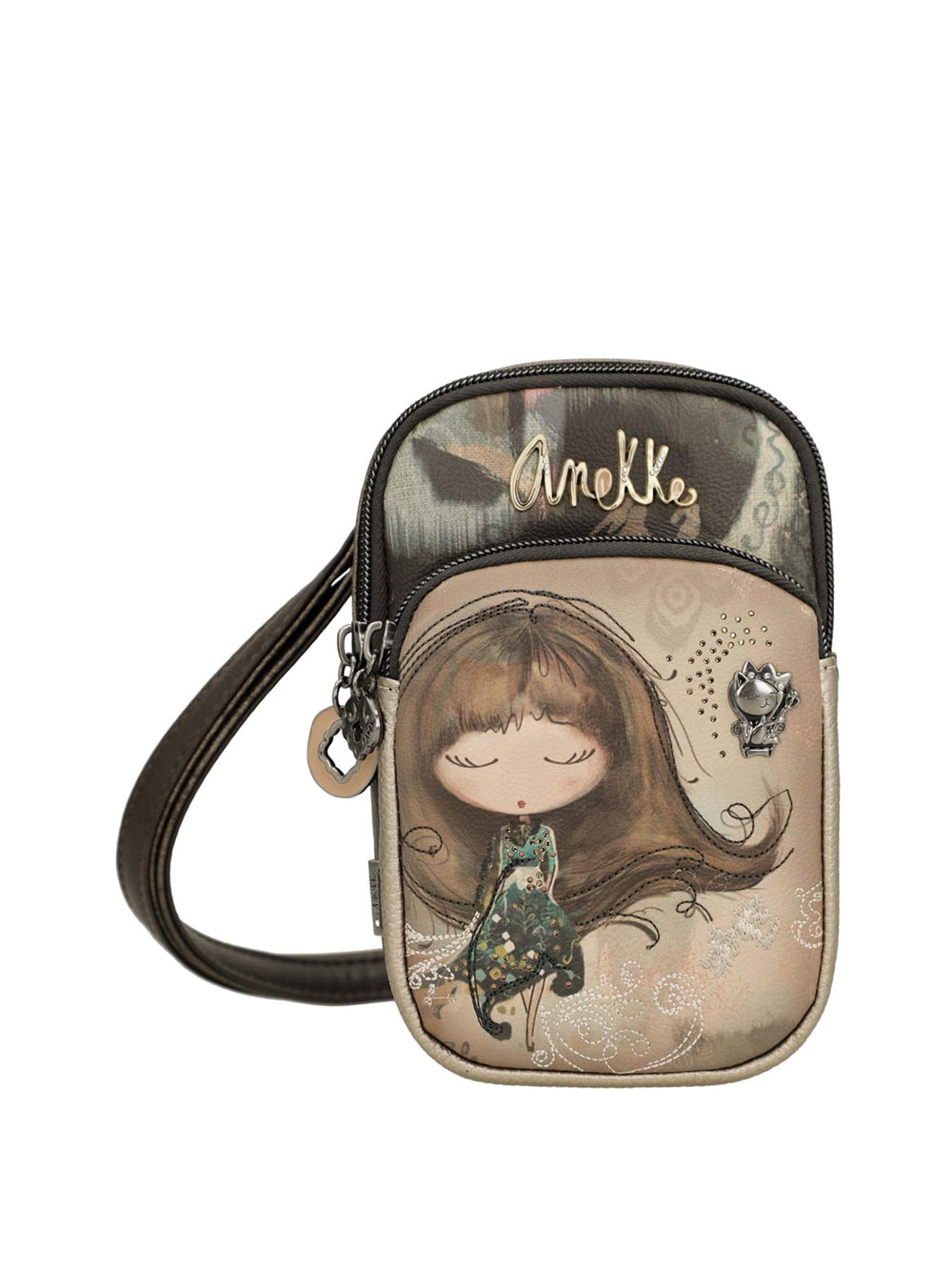 ANEKKE Borsa a Tracolla Donna - Beige modello 41703-907