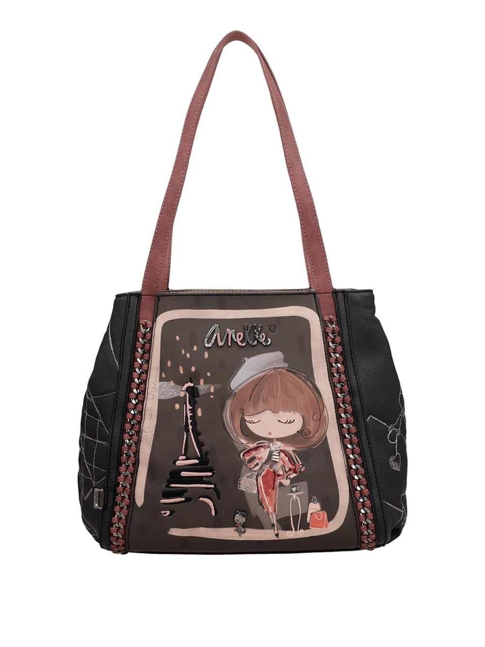 ANEKKE Borsa a Spalla Donna - Marrone modello 41802-371