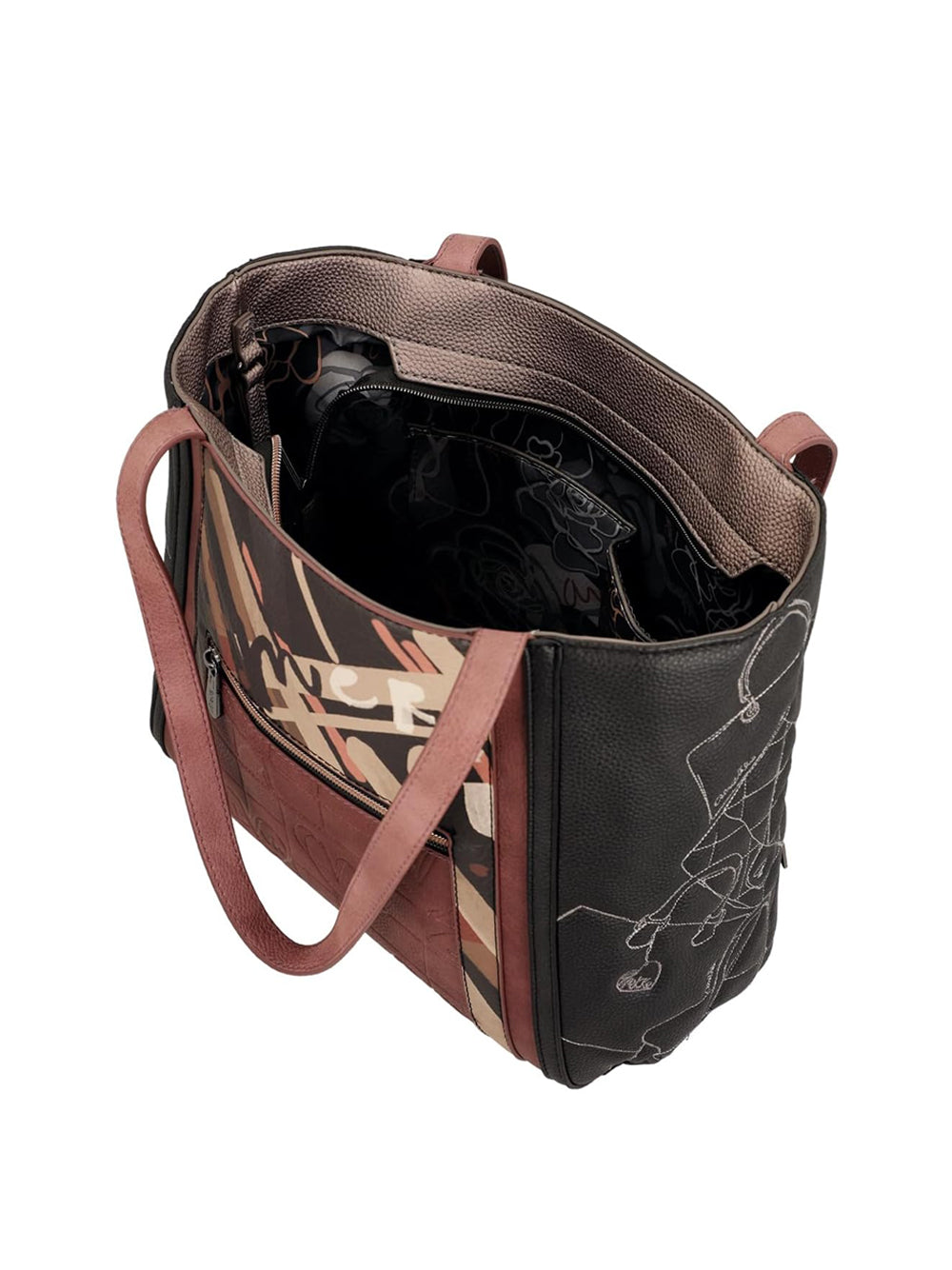 ANEKKE Borsa a Spalla Donna - Marrone modello 41802-371