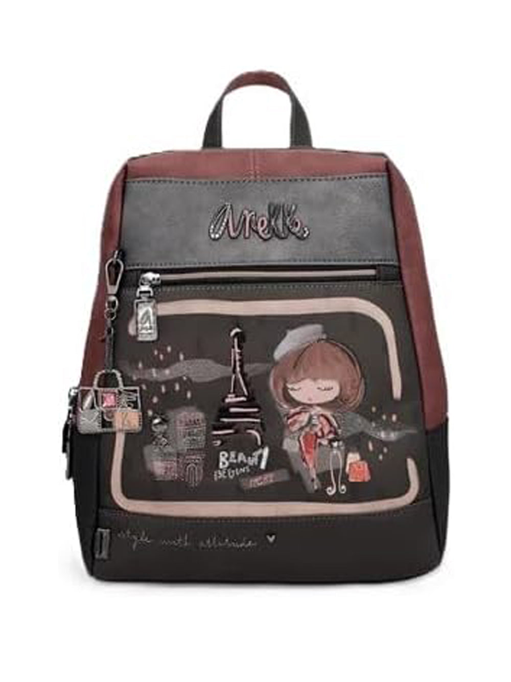 ANEKKE Borsa a Zainetto Donna - Marrone modello 41805-018