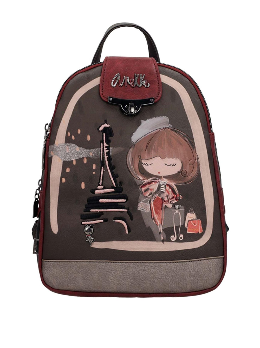 ANEKKE Borsa a Zainetto Donna - Marrone modello 41805-043