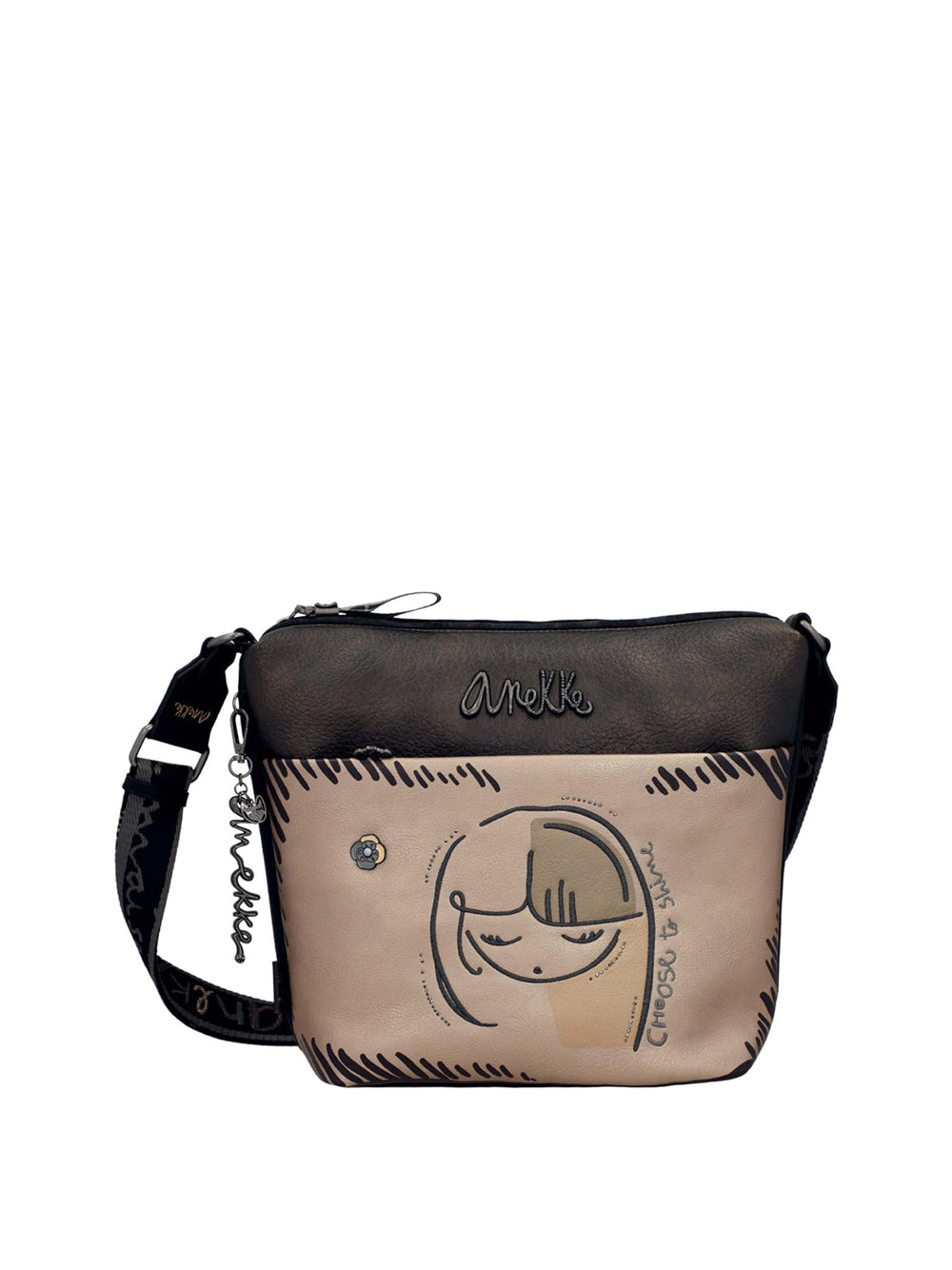 ANEKKE Borsa a Tracolla Donna - Beige modello 41863-248