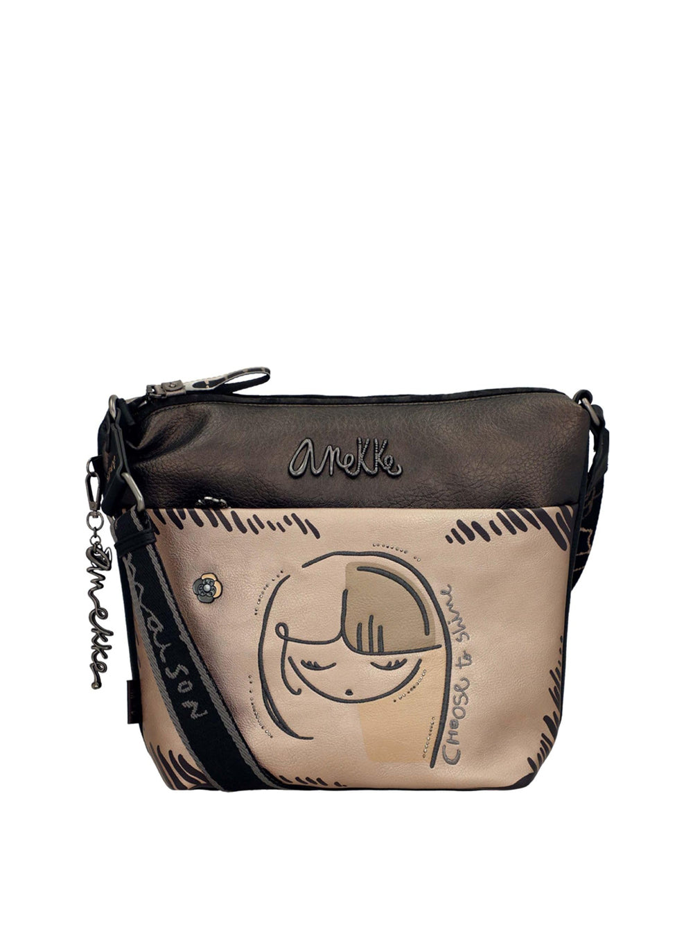ANEKKE Borsa a Tracolla Donna - Beige modello 41863-248