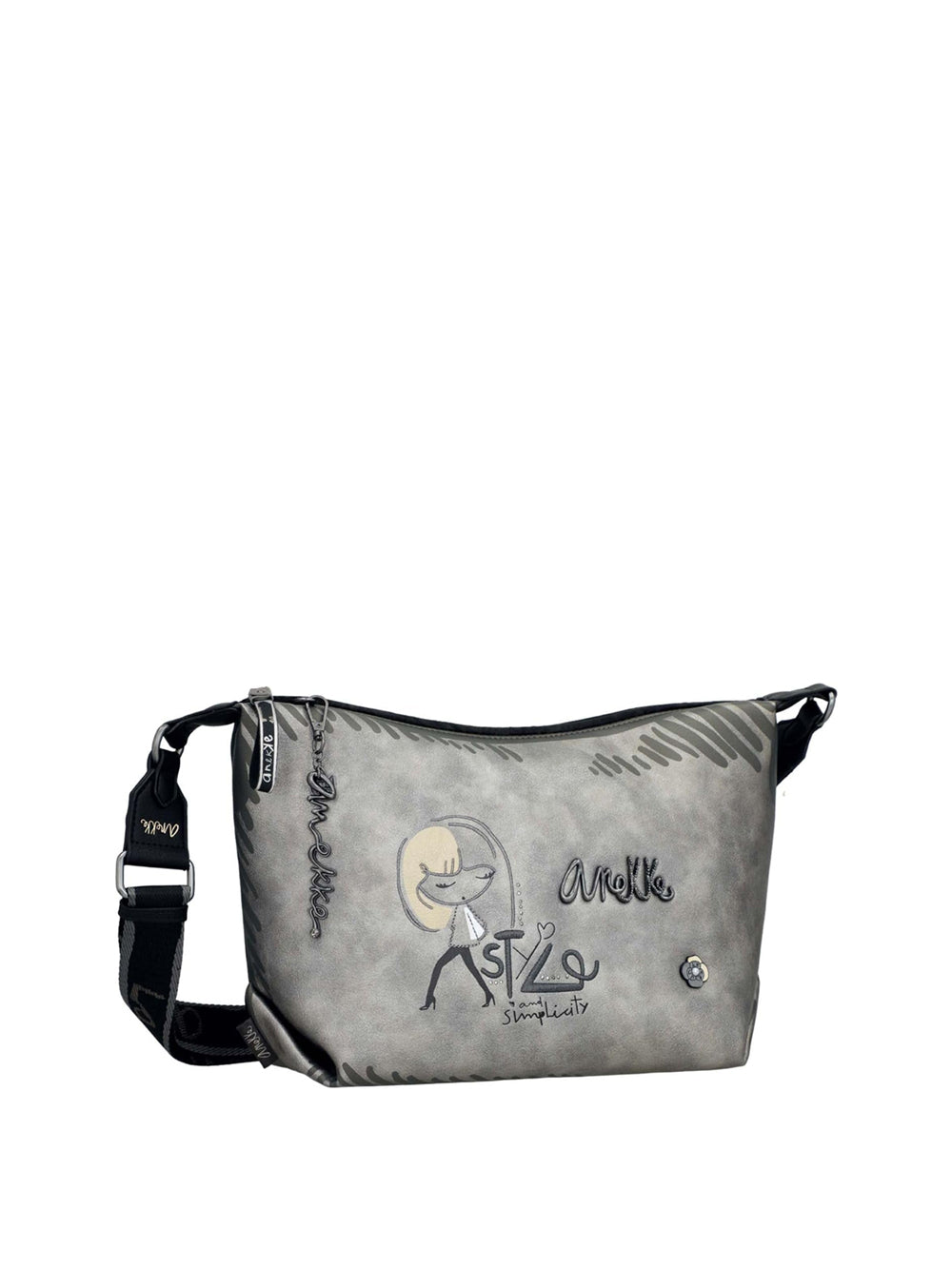 ANEKKE Borsa a Tracolla Donna - Grigio modello 41863-521
