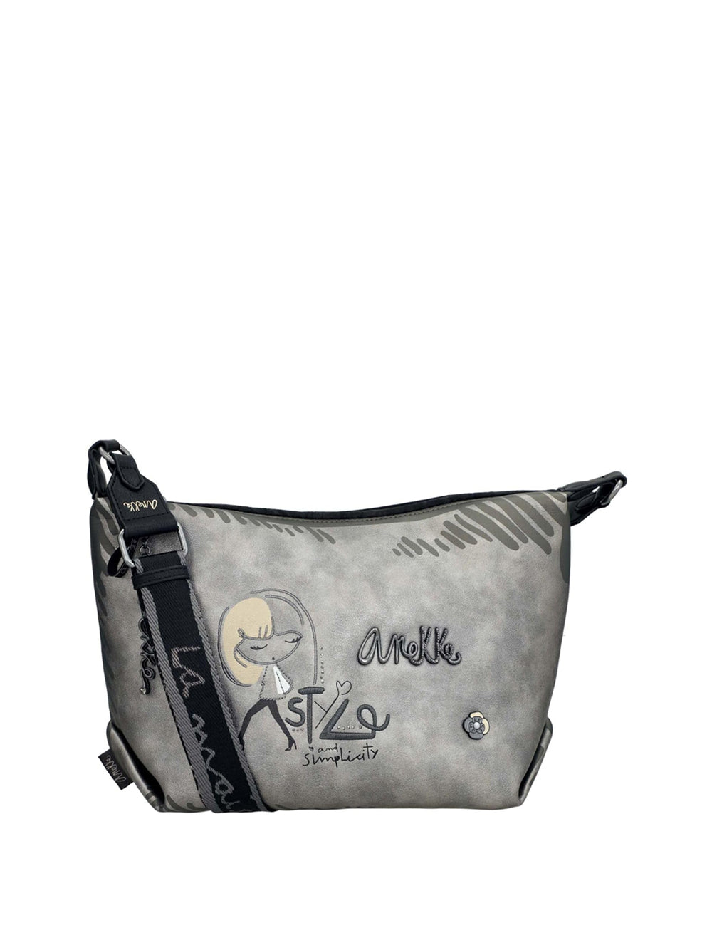 ANEKKE Borsa a Tracolla Donna - Grigio modello 41863-521