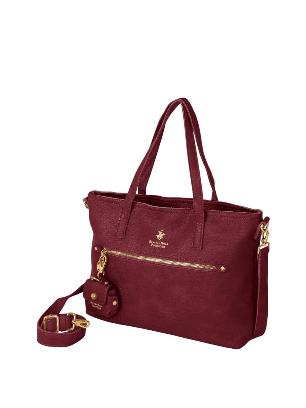 BEVERLY HILLS Borsa a Spalla Donna - Bordò modello BH-4350