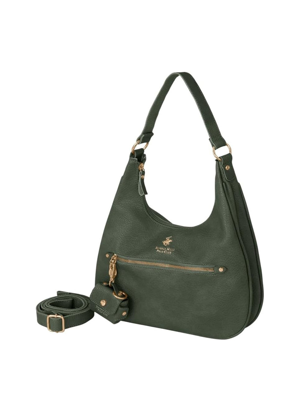 BEVERLY HILLS Borsa a Spalla Donna - Verde modello BH-4351