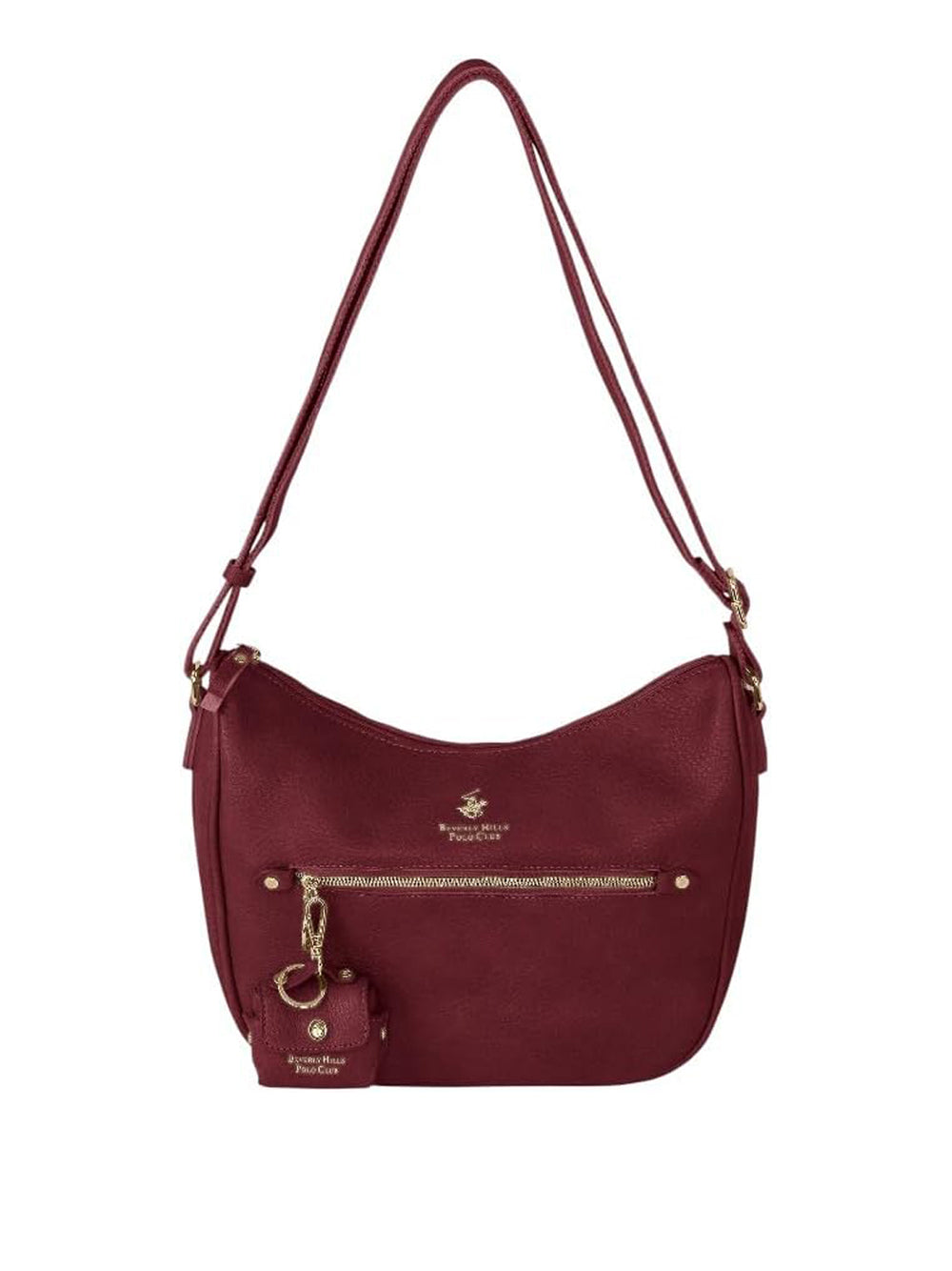 BEVERLY HILLS Borsa a Tracolla Donna - Bordò modello BH-4352