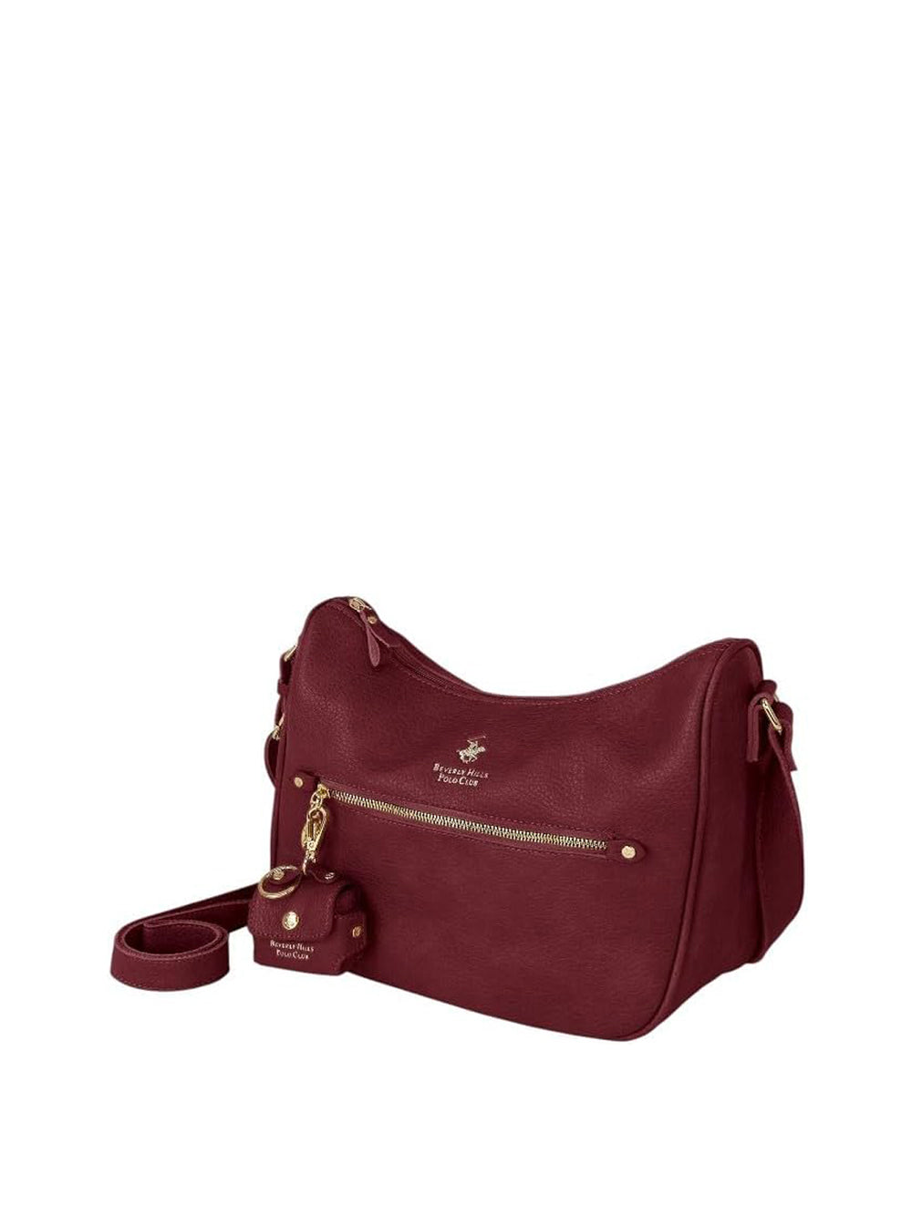 BEVERLY HILLS Borsa a Tracolla Donna - Bordò modello BH-4352