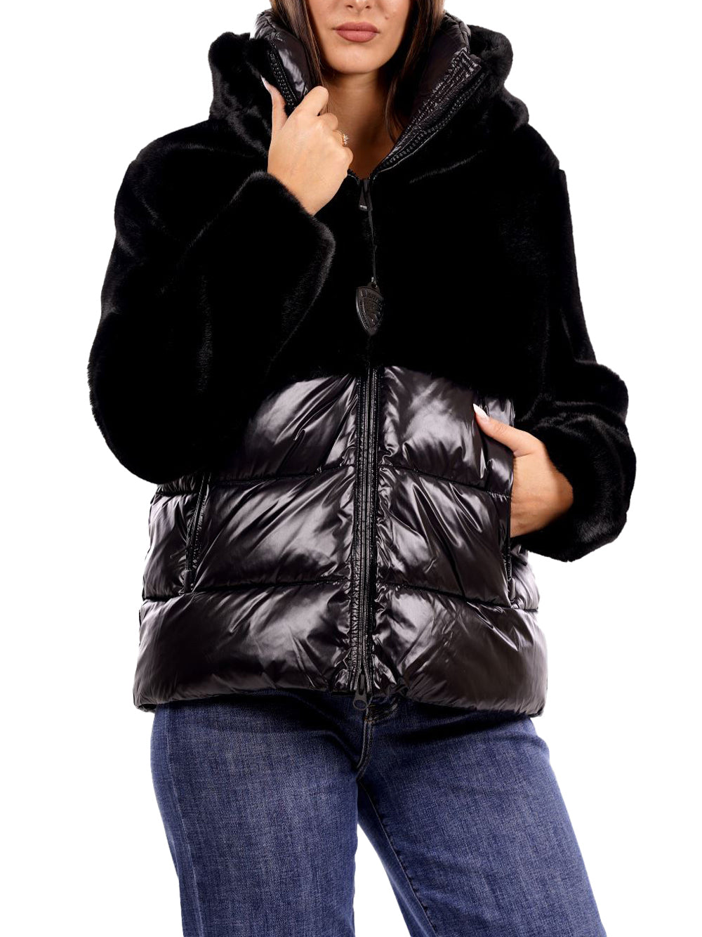 BLAUER Giubbino Donna - Nero modello 25WBLDC02178