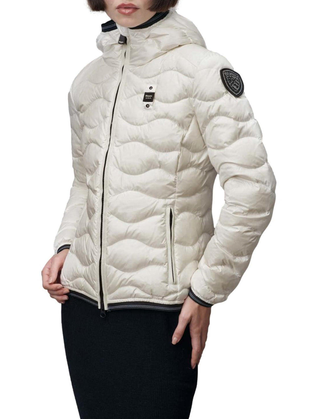 BLAUER Giubbino Donna - Bianco modello 25WBLDC03095