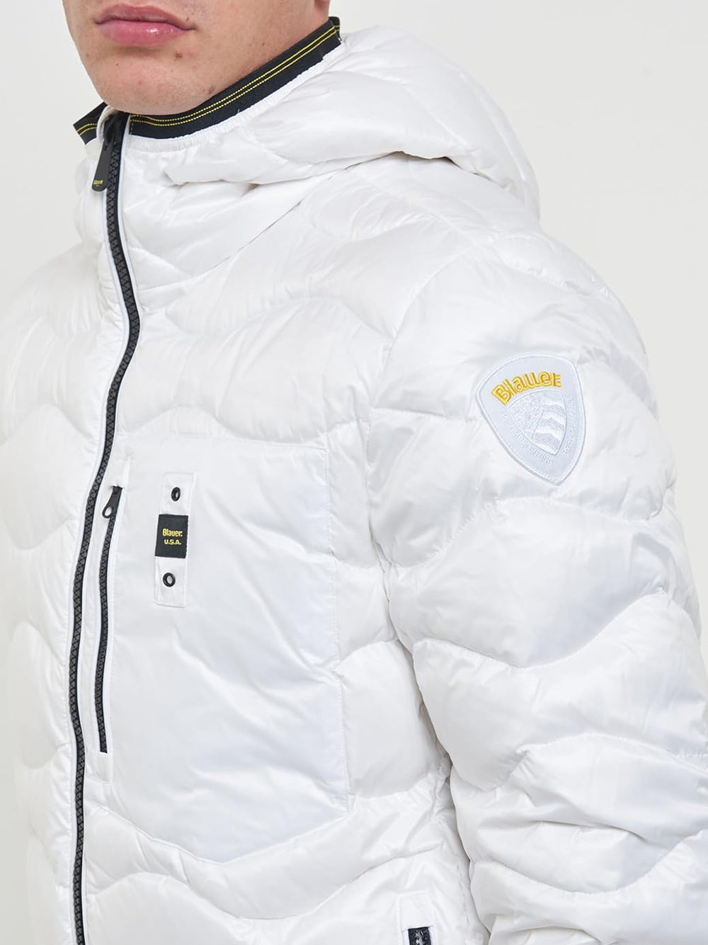 BLAUER Giubbino Uomo - Bianco modello 25WBLUC03074