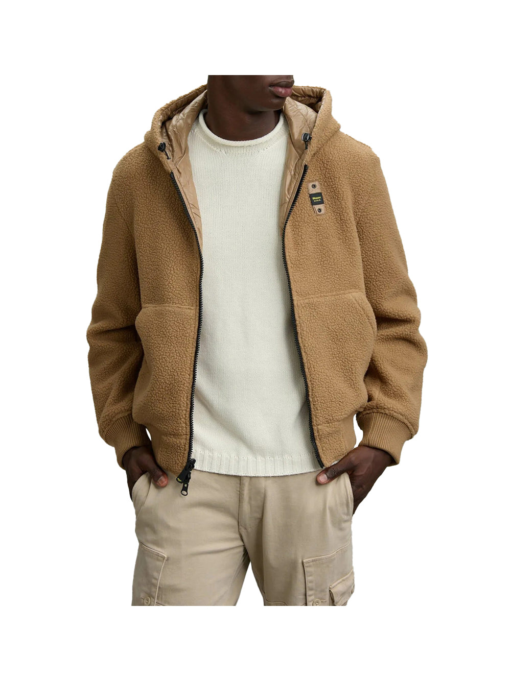 BLAUER Giubbino Uomo - Marrone modello 25WBLUC06348