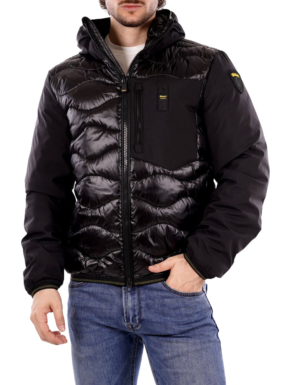 BLAUER Giubbino Uomo - Nero modello 25WBLUC08078