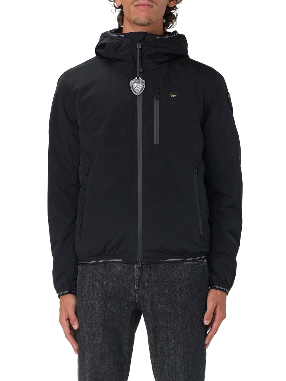 BLAUER Giubbino Uomo - Nero modello 25WBLUC11083