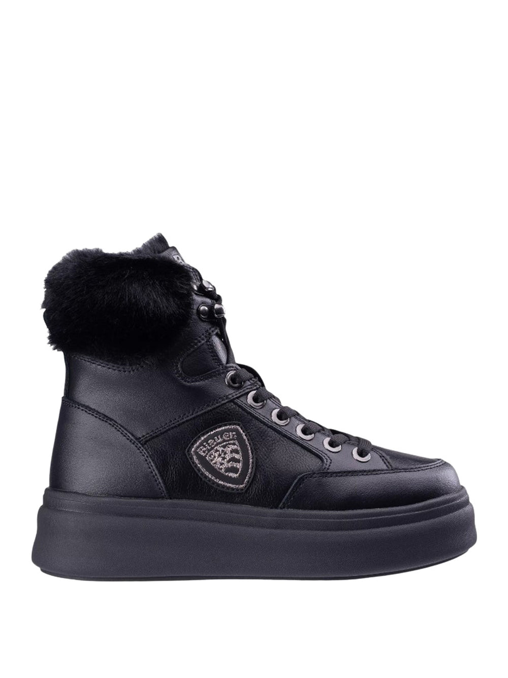 BLAUER Stivaletti platform Donna - Nero modello F5EMERY01/LEA