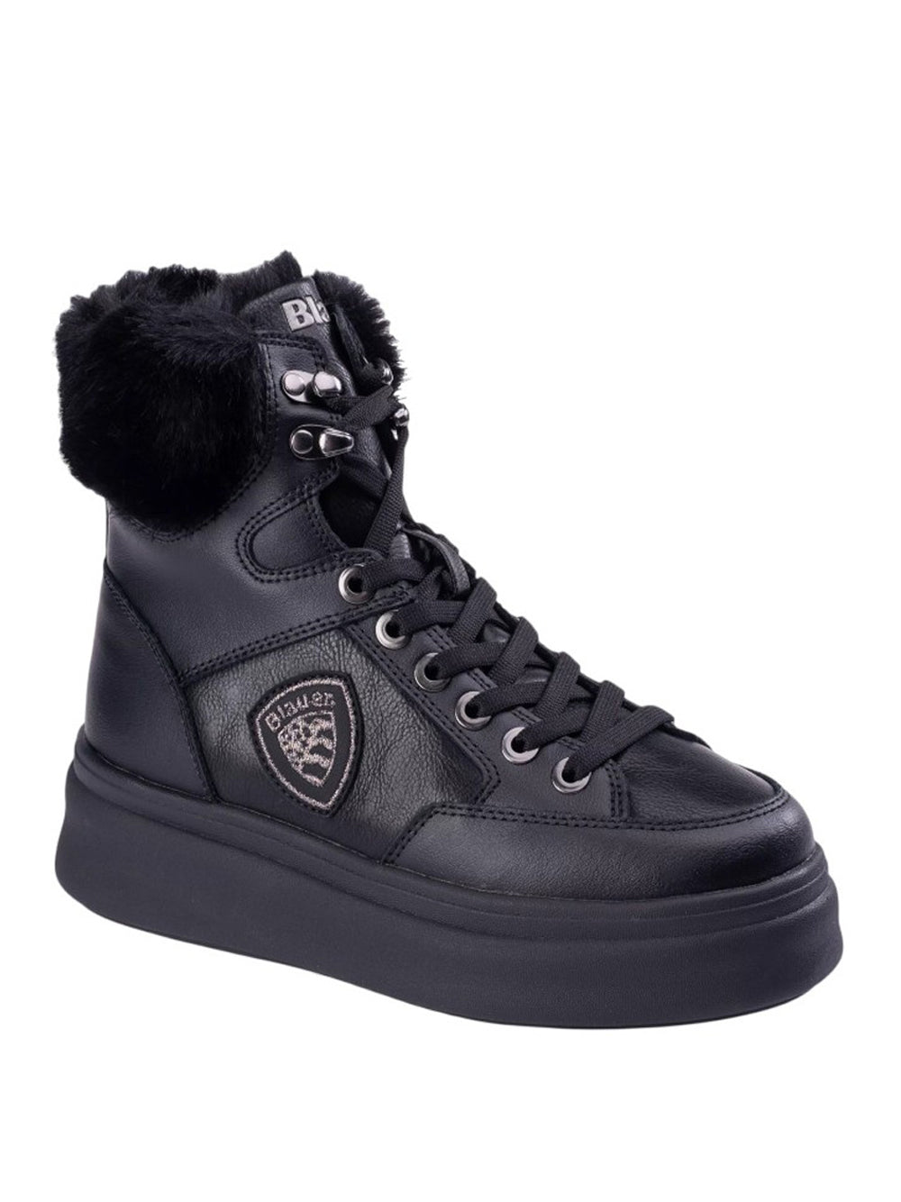 BLAUER Stivaletti platform Donna - Nero modello F5EMERY01/LEA