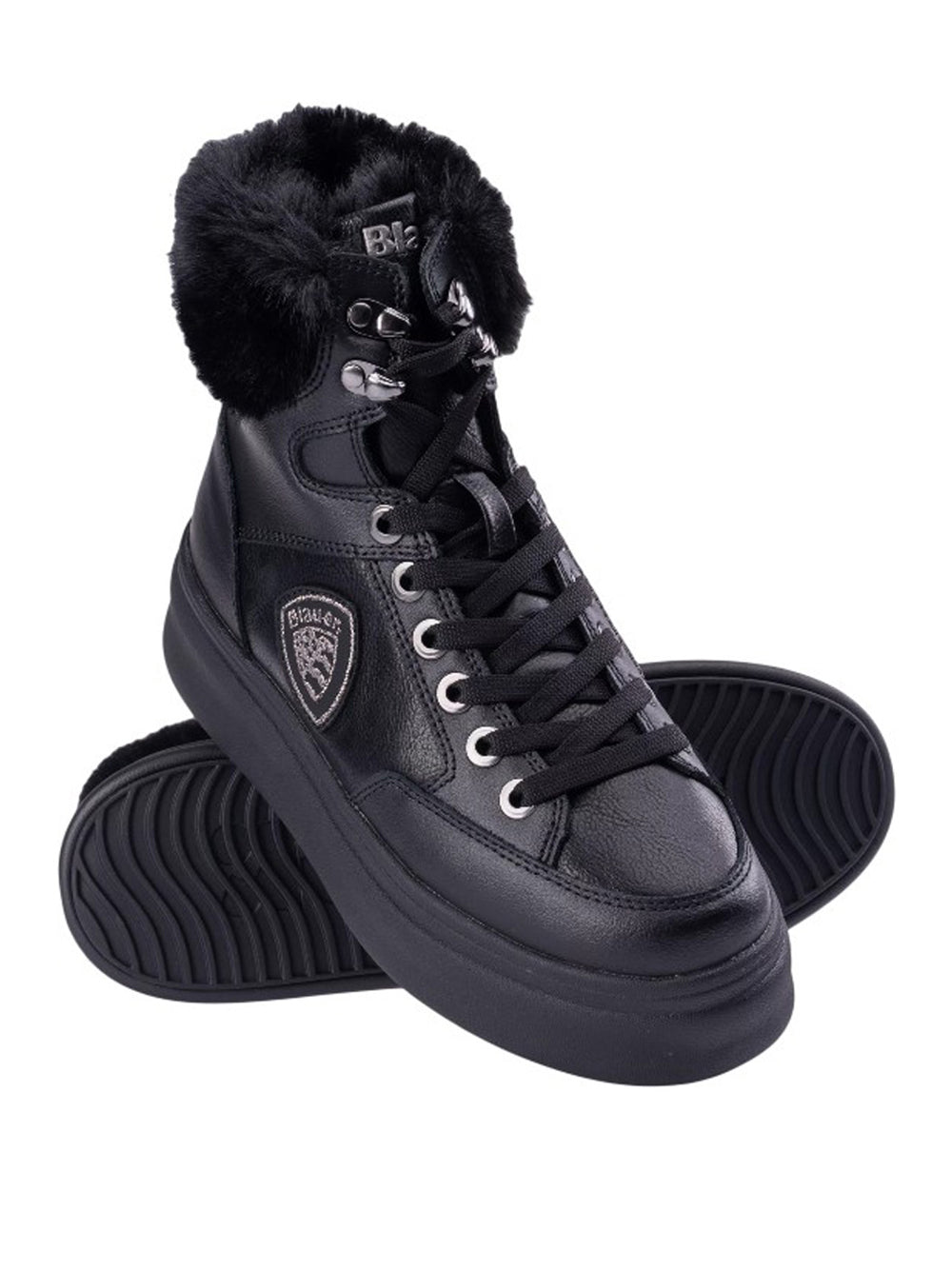 BLAUER Stivaletti platform Donna - Nero modello F5EMERY01/LEA