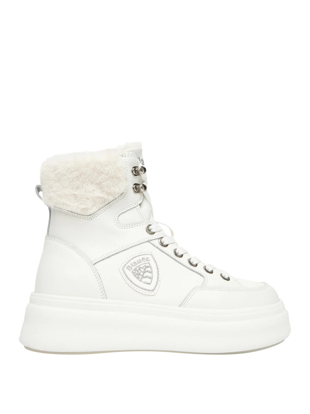 BLAUER Stivaletti platform Donna - Bianco modello F5EMERY01/LEA