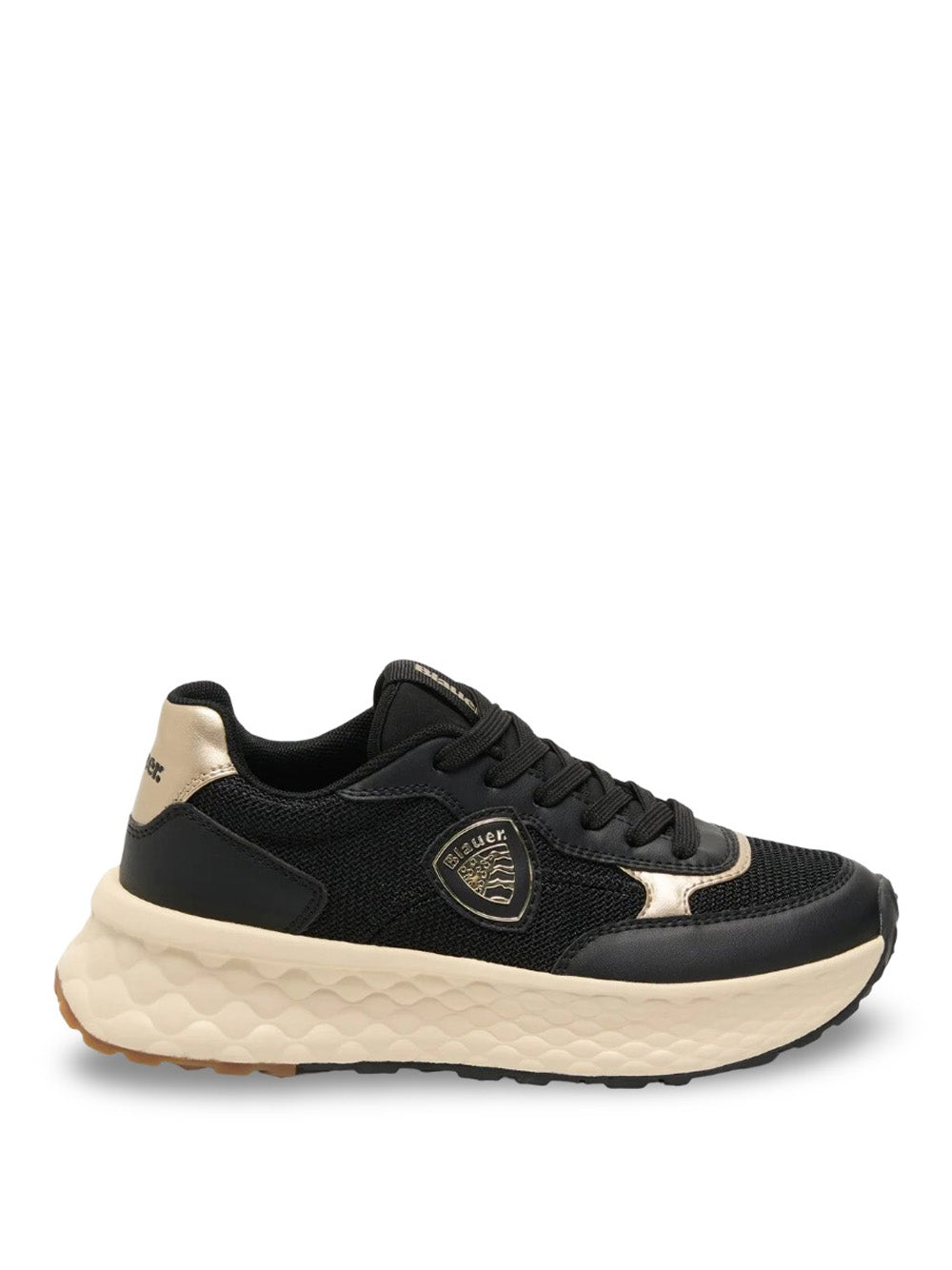 BLAUER Sneakers plantare estraibile Donna - Nero modello F5LYNN01/LEG