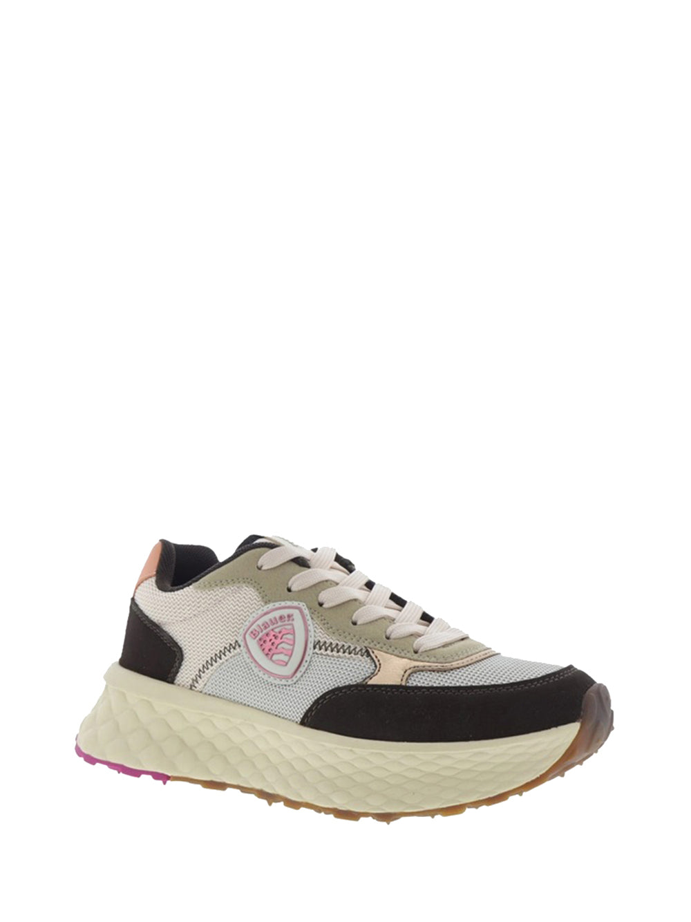 BLAUER Sneakers plantare estraibile Donna - Marrone modello F5LYNN01/MEG