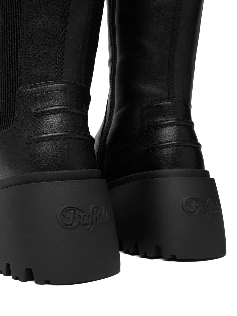 BUFFALO Stivali platform Donna - Nero modello 1220076