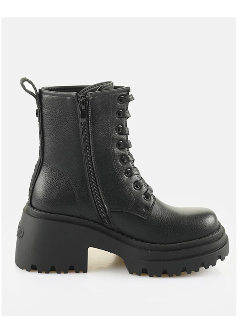 BUFFALO Stivaletti anfibio Donna - Nero modello 1622538