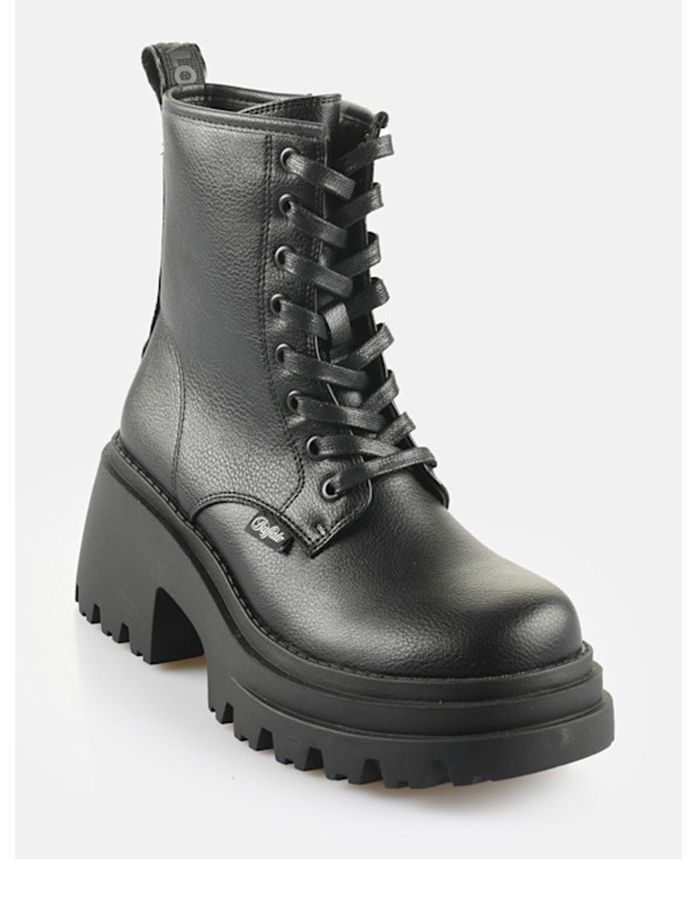 BUFFALO Stivaletti anfibio Donna - Nero modello 1622538