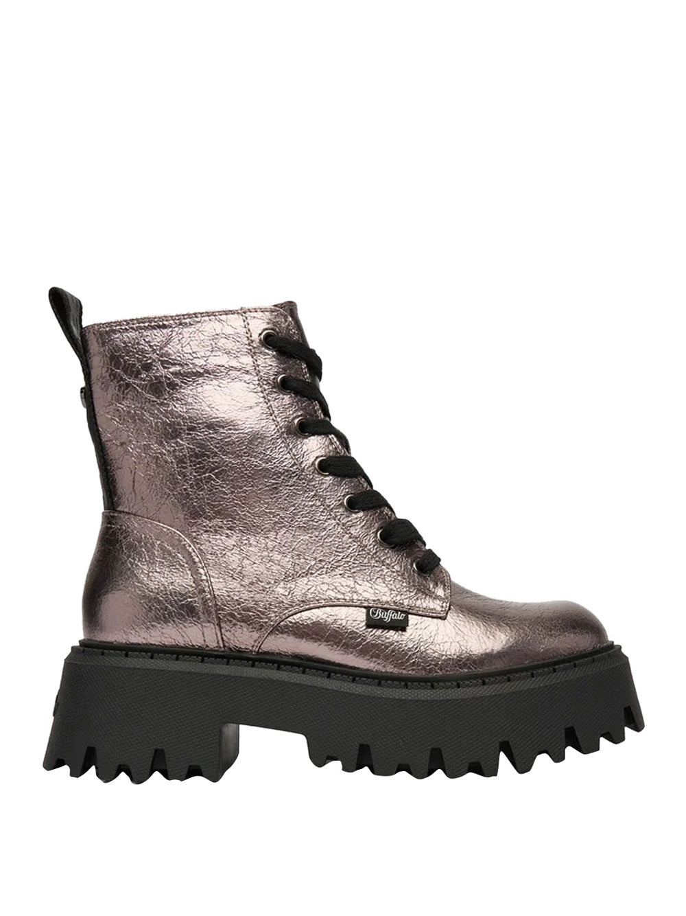 BUFFALO Stivaletti anfibio Donna - Grigio modello 1622596