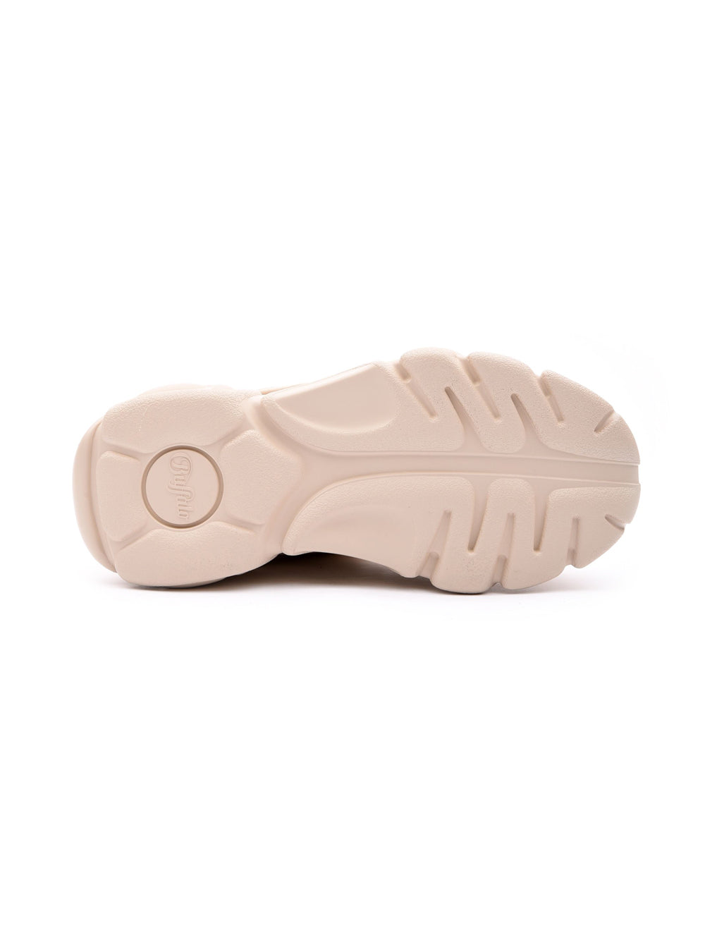 BUFFALO Sneakers platform Donna - Beige modello 1630396