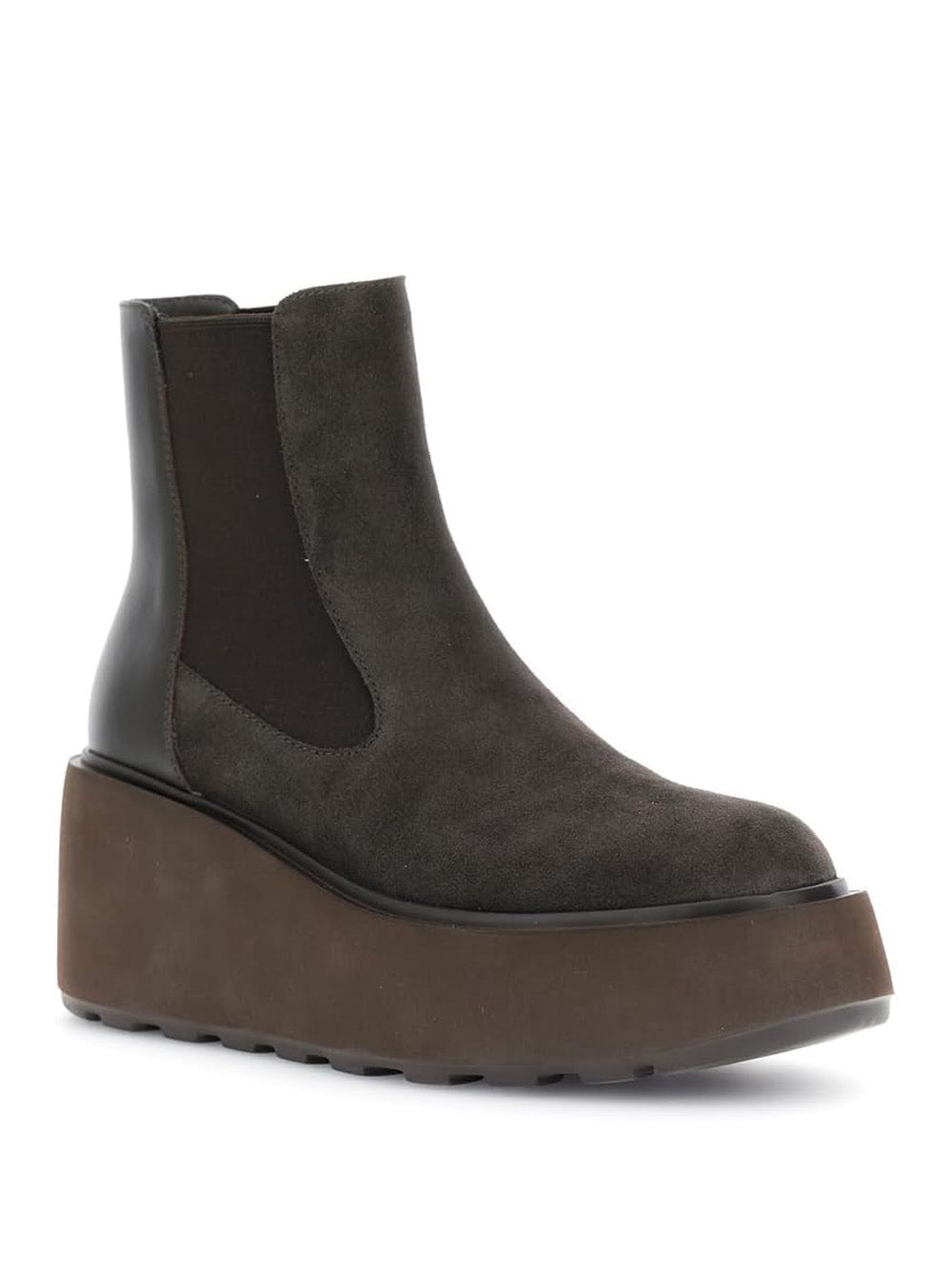 CAFE'NOIR Stivaletti con zeppa Donna - Testa di moro modello C1FL6014