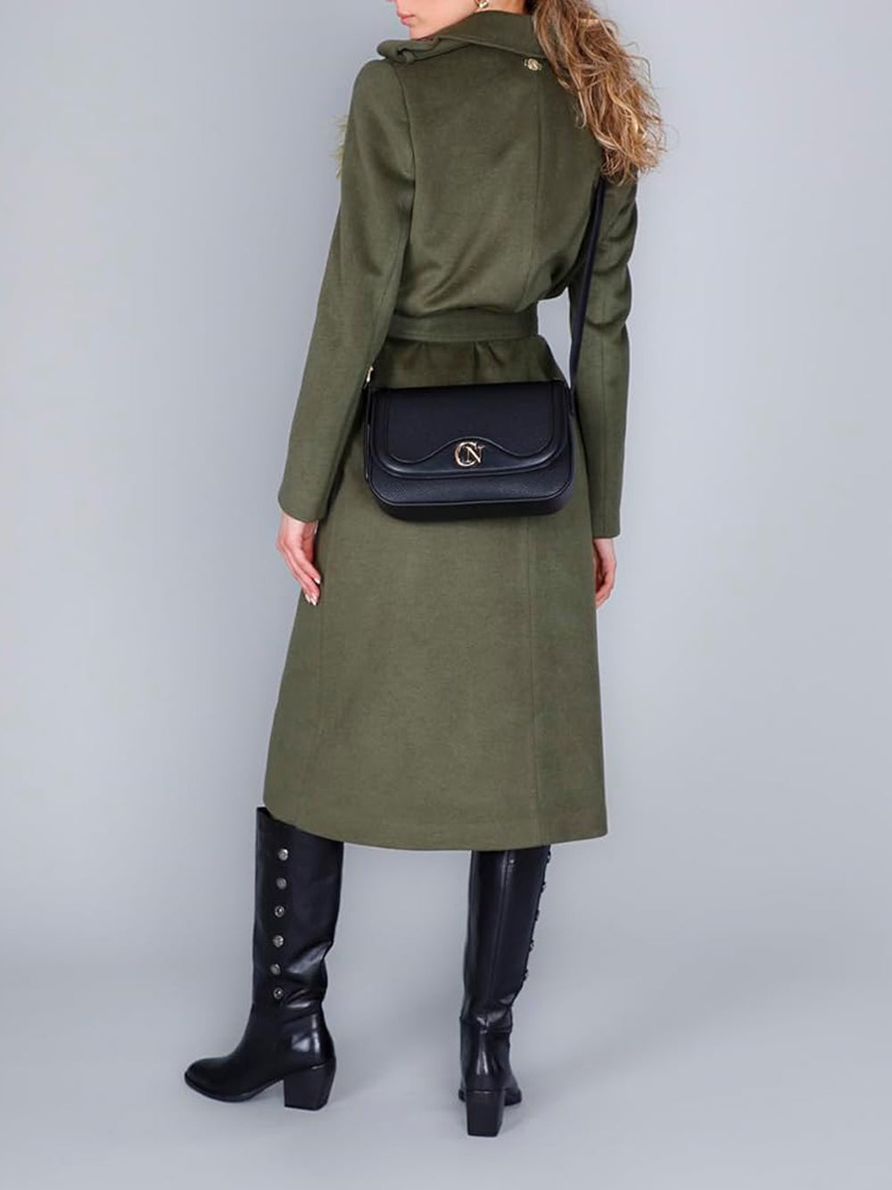 CAFE'NOIR Borsa a Tracolla Donna - Nero modello C3MA0906