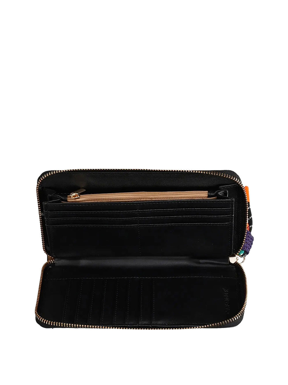 CAFE'NOIR Portafoglio Saffiano Donna - Nero modello C4AW0918