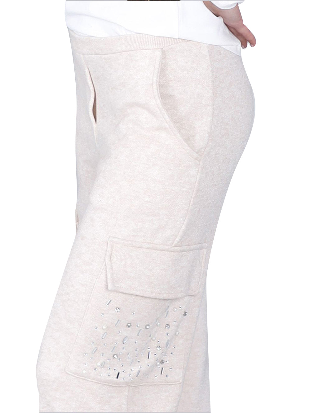 CAFE'NOIR Pantalone Donna - Beige modello C7JF0119