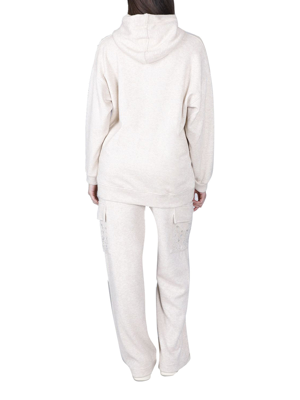 CAFE'NOIR Felpa con zip Donna - Beige modello C7JF0120