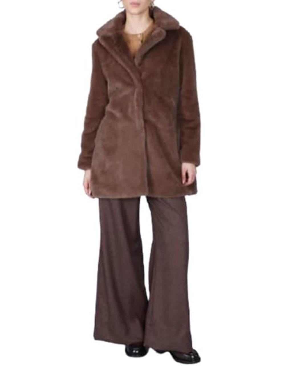 CAFE'NOIR Cappotto Donna - Marrone modello C7JG0037