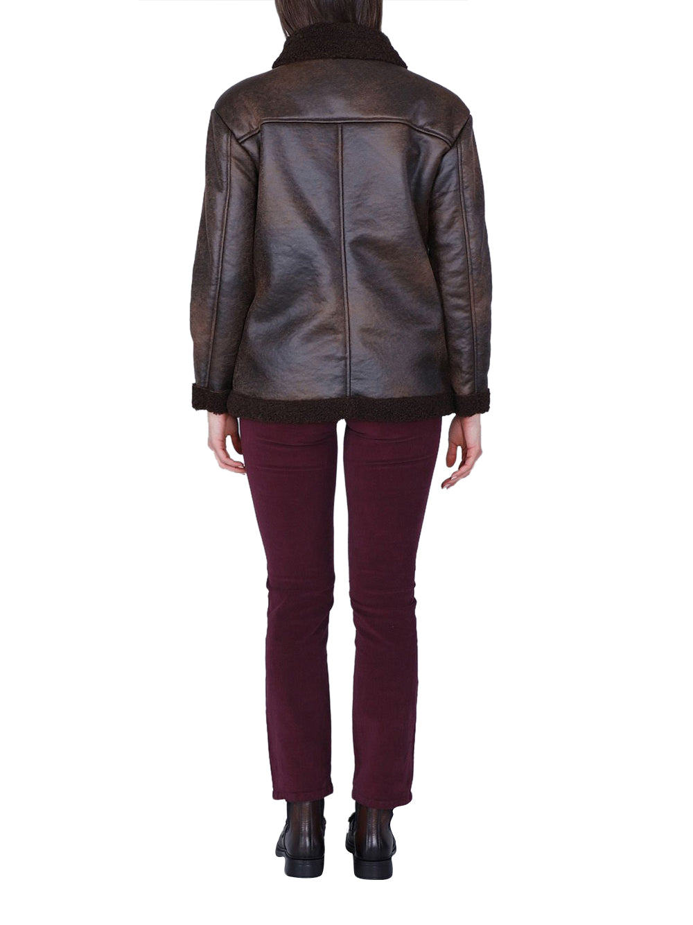 CAFE'NOIR Giubbino Donna - Marrone modello C7JG0038