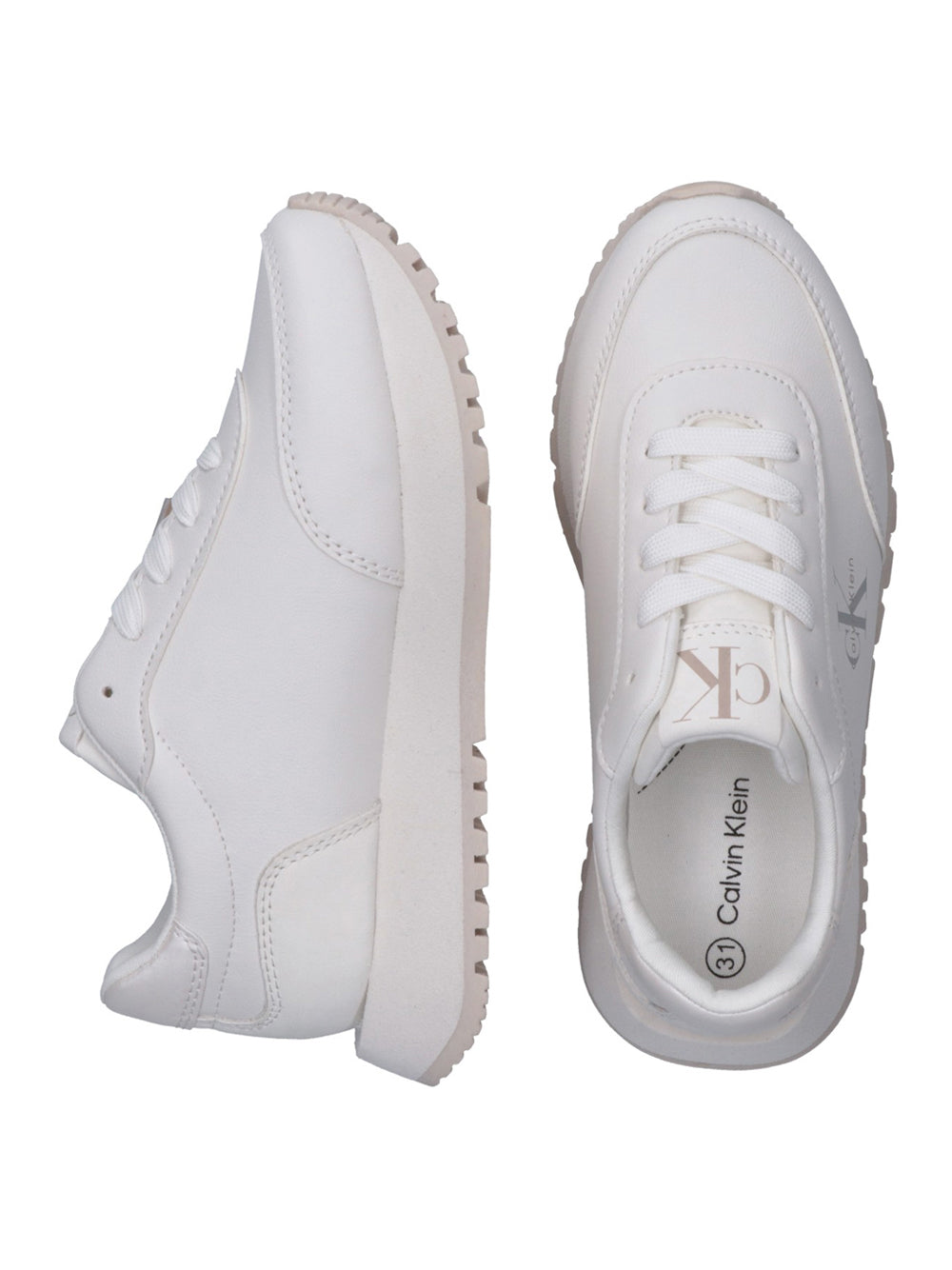 CALVIN KLEIN KID Sneakers Donna - Bianco modello V3A9-83110-1355