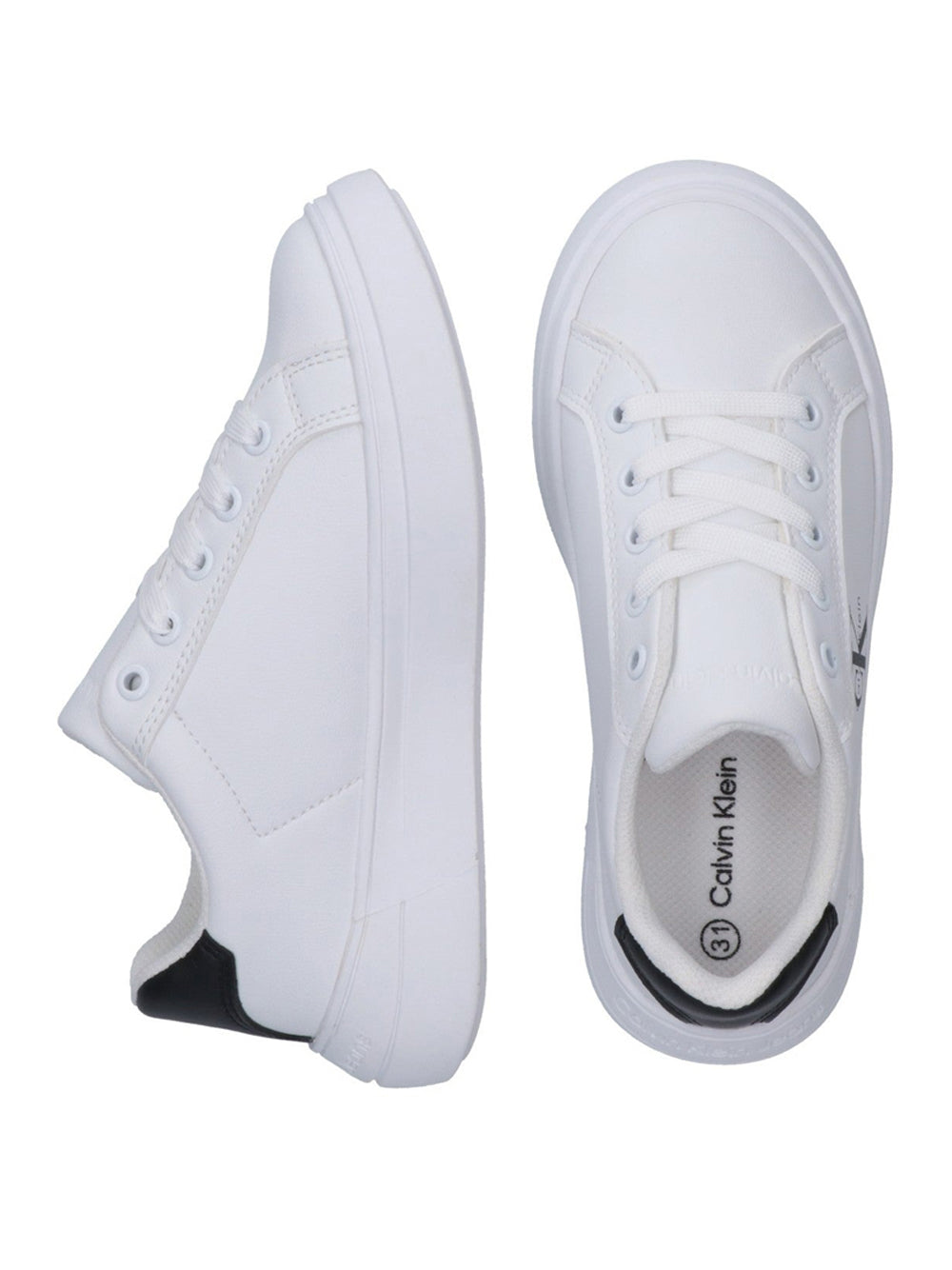 CALVIN KLEIN KID Sneakers Donna - Bianco modello V3X9-83165-1355