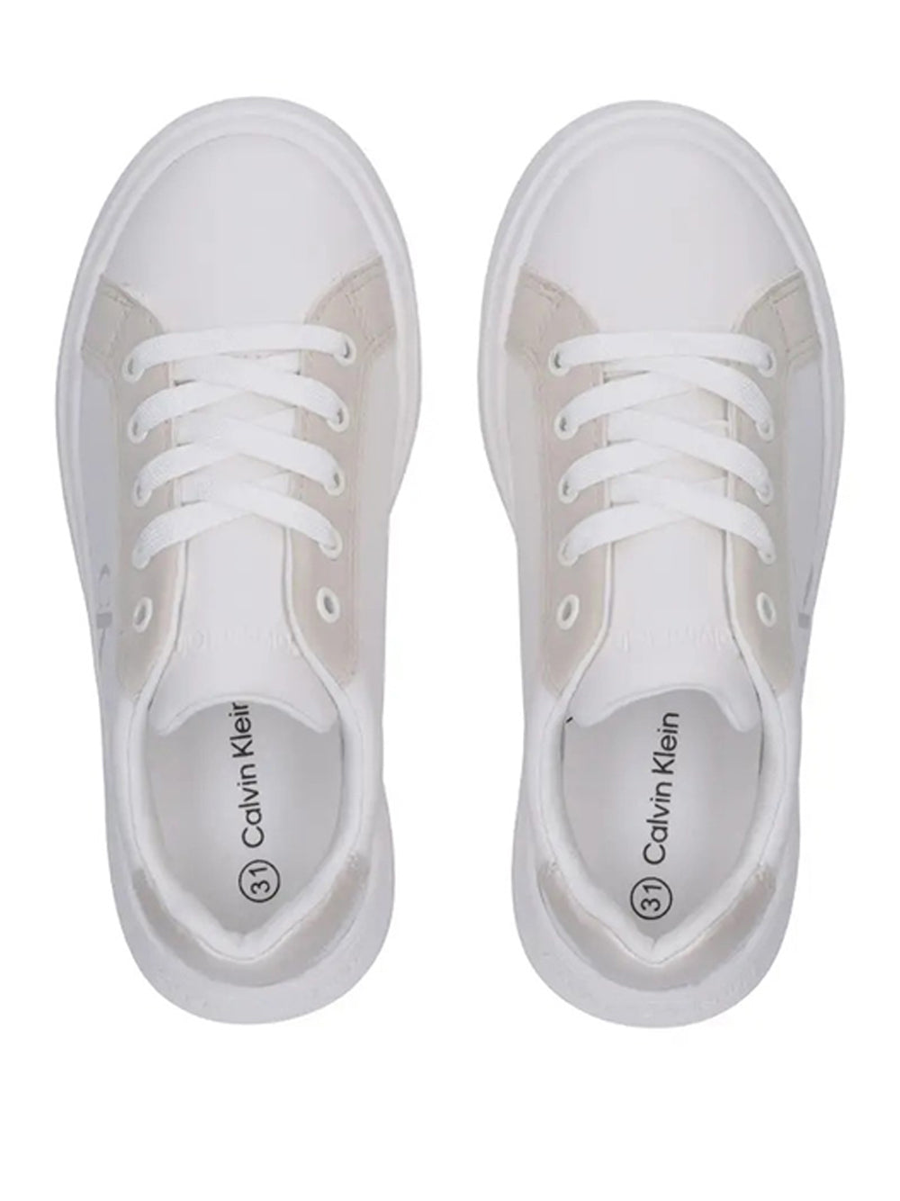 CALVIN KLEIN KID Sneakers Donna - Bianco modello V3X9-83166-1592