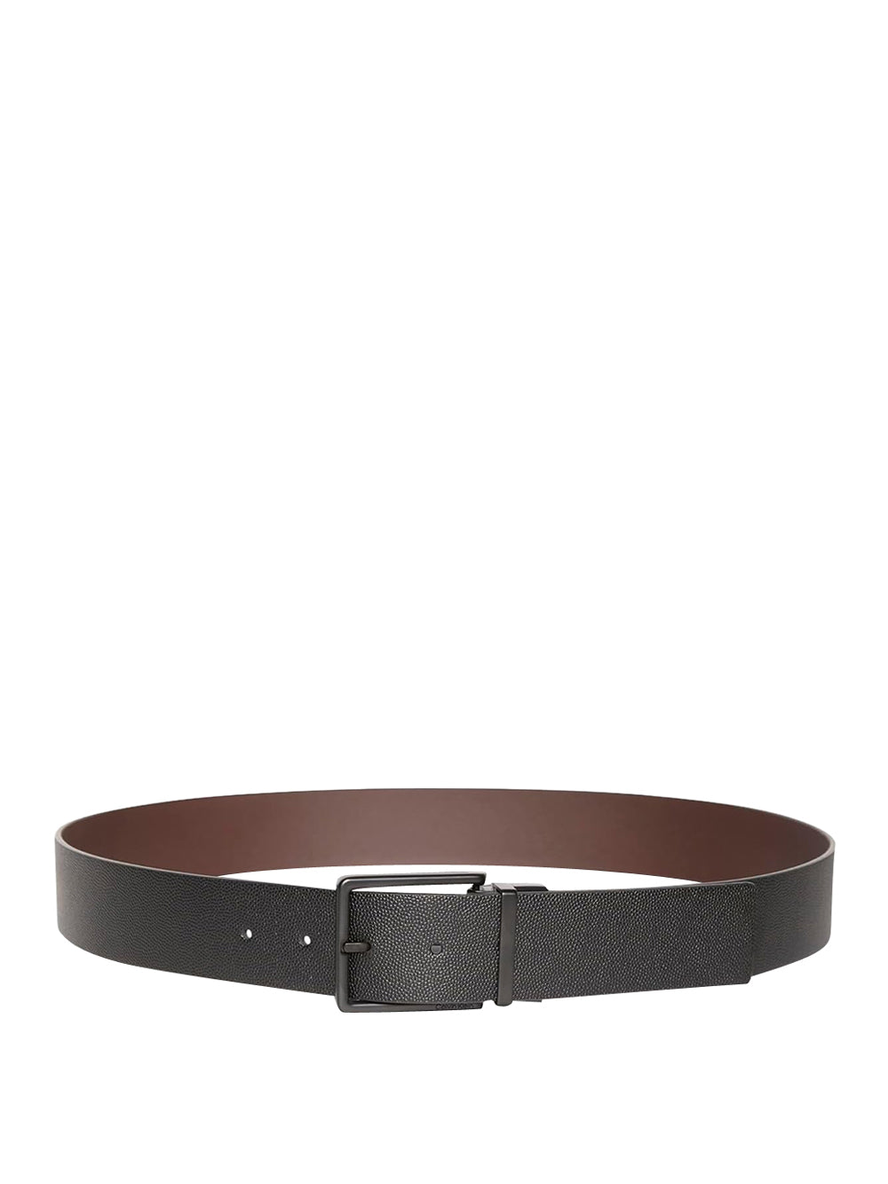 CALVIN KLEIN Cintura double face Uomo - Nero modello LV047048G