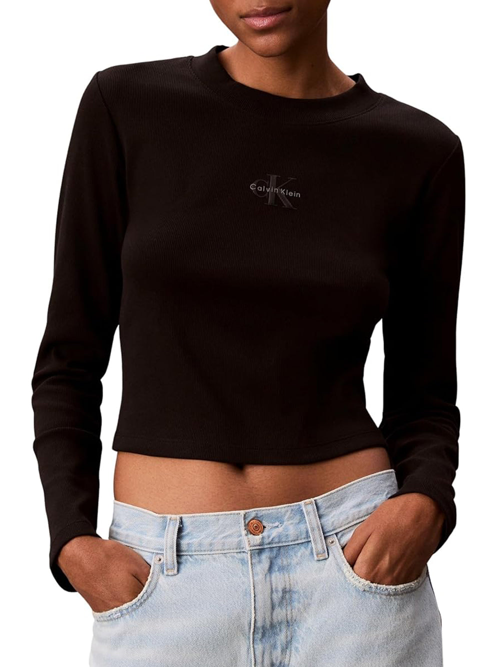 CALVIN KLEIN Maglione Donna - Nero modello LV047A803G