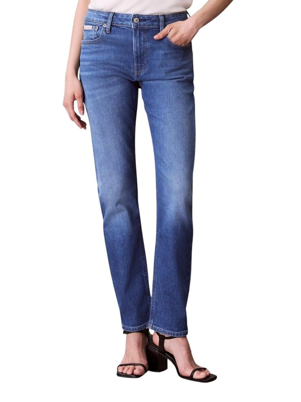 CALVIN KLEIN Jeans Donna - Blu modello LV047C779G
