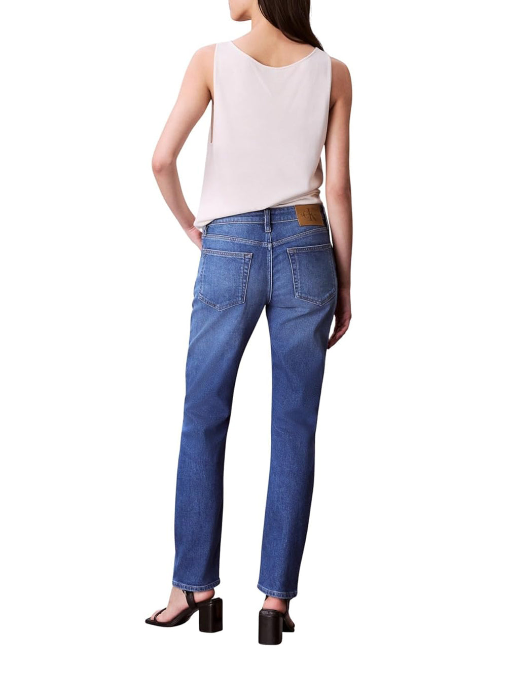 CALVIN KLEIN Jeans Donna - Blu modello LV047C779G