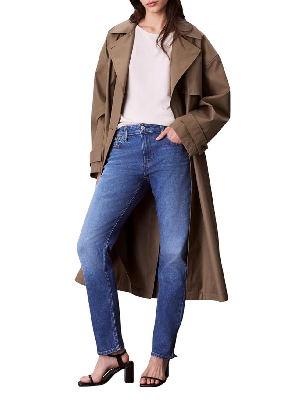 CALVIN KLEIN Jeans Donna - Blu modello LV047C779G